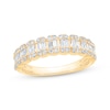 Thumbnail Image 0 of Baguette & Round-Cut Diamond Anniversary Band 5/8 ct tw 14K Yellow Gold