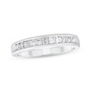 Thumbnail Image 0 of Princess-Cut Diamond Anniversary Band 1/2 ct tw 14K White Gold