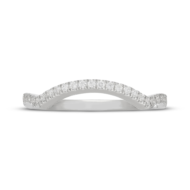 Main Image 3 of Neil Lane Diamond Contour Wedding Band 1/5 ct tw 14K White Gold
