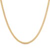 Thumbnail Image 1 of Cuban Curb Chain Necklace 3mm Hollow 10K Yellow Gold 24"