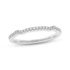 Thumbnail Image 1 of THE LEO Prisma Diamond Contour Wedding Band 1/8 ct tw 14K White Gold