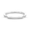 Thumbnail Image 3 of THE LEO Prisma Diamond Contour Wedding Band 1/8 ct tw 14K White Gold