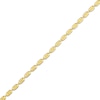 Thumbnail Image 2 of Solid Ellipse Bead Chain Necklace 14K Yellow Gold 18&quot;