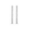 Thumbnail Image 2 of KAY Lab-Grown Diamonds Inside-Out Hoop Earrings 1 ct tw 14K White Gold