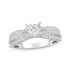 Thumbnail Image 1 of Adore Princess-Cut Diamond Engagement Ring 1 ct tw 14K White Gold