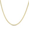 Thumbnail Image 1 of Cuban Curb Chain Necklace 2.6mm Solid 14K Yellow Gold 18"