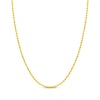 Thumbnail Image 1 of Valentino Chain Necklace 2.7mm Solid 14K Yellow Gold 18"