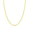 Thumbnail Image 1 of Diamond-Cut Valentino Chain Necklace 2.7mm Hollow 14K Yellow Gold 16"