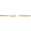 Thumbnail Image 3 of Diamond-Cut Valentino Chain Necklace 2.7mm Hollow 14K Yellow Gold 16"