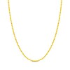 Thumbnail Image 1 of Hollow Diamond-Cut Valentino Chain Necklace 2.7mm 14K Yellow Gold 20&quot;