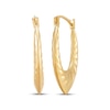 Thumbnail Image 2 of Graduated Hoop Earrings Set 14K Yellow Gold