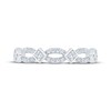 Thumbnail Image 3 of Diamond Scalloped Split Fashion Ring 1/4 ct tw 10K White Gold