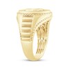 Thumbnail Image 2 of Men's Diamond Accent Dollar Sign Ring 10K Yellow Gold