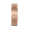 Thumbnail Image 2 of Beveled Edge Wedding Band Rose Ion-Plated Tungsten Carbide 7mm