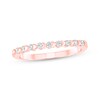 Thumbnail Image 1 of Adore Diamond Hearts Anniversary Ring 1/5 ct tw 10K Rose Gold