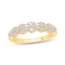 Adore Lab-Grown Diamonds Anniversary Ring 1 ct tw 10K Yellow Gold