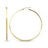 Thumbnail Image 1 of Tube Hoop Earrings 10K Yellow Gold 53mm