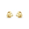 Thumbnail Image 2 of Love Knot Stud Earrings 10K Yellow Gold