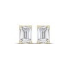 Thumbnail Image 2 of KAY Lab-Grown Diamonds Emerald-Cut Solitaire Stud Earrings 3 ct tw 10K Yellow Gold (F/SI2)