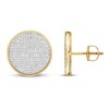 Thumbnail Image 1 of Diamond Earrings 1/3 ct tw Round-cut 10K Yellow Gold