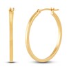 Hoop Earrings 14K Yellow Gold 25mm