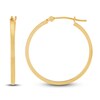 Hoop Earrings 14K Yellow Gold 25mm