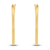 Hoop Earrings 14K Yellow Gold 25mm