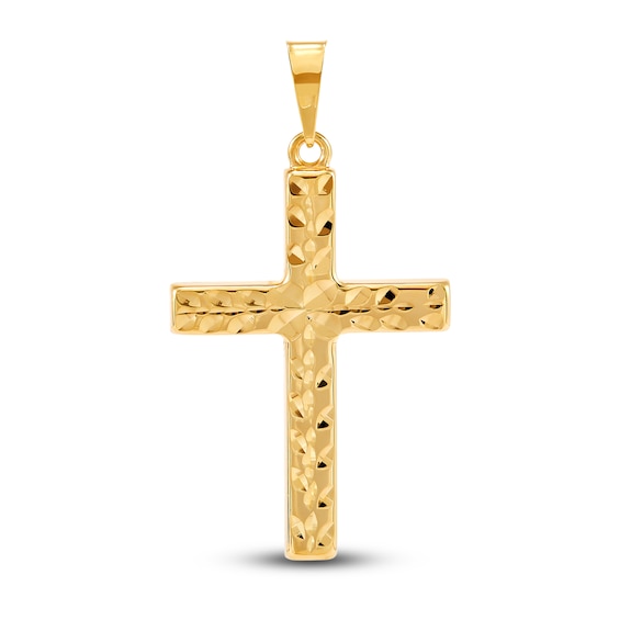 Cross Pendant 14K Yellow Gold