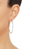 Thumbnail Image 2 of Tube Hoop Earrings 10K Yellow Gold
