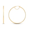 Thumbnail Image 4 of Tube Hoop Earrings 10K Yellow Gold
