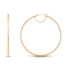 Thumbnail Image 3 of Tube Hoop Earrings 10K Yellow Gold