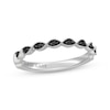 Thumbnail Image 1 of Neil Lane Black Diamond Anniversary Ring 1/10 ct tw 14K White Gold