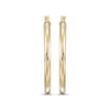 Thumbnail Image 2 of Hoop Earrings 24K Yellow Gold Vermeil Sterling Silver 30mm