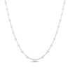 Thumbnail Image 1 of Milestones Lab-Grown Diamond Necklace 5 ct tw 10K White Gold 17"