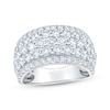 Thumbnail Image 1 of Adore Lab-Grown Diamonds Five-Row Anniversary Ring 3 ct tw 14K White Gold