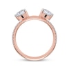 Thumbnail Image 3 of Adore Lab-Grown Diamonds Heart-Shaped Enhancer Ring 1 ct tw 14K Rose Gold