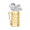 Thumbnail Image 0 of Golf Bag Charm 14K Two-Tone Gold