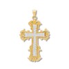 Thumbnail Image 1 of Cross Charm 14K Two-Tone Gold