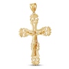 Thumbnail Image 1 of Men's Cross Pendant 10K Yellow Gold