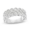 Every Moment Diamond Stacked Infinity Band 2 ct tw 14K White Gold