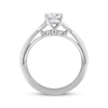 Thumbnail Image 2 of XO from KAY Round-Cut Diamond Solitaire Ring 1 ct tw 14K White Gold (I/I2)