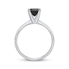 Thumbnail Image 3 of Black Diamond Solitaire Ring 2 ct tw 14K White Gold