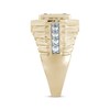 Thumbnail Image 3 of Men's Diamond Tiered Ring 1-1/2 ct tw 10K Yellow Gold