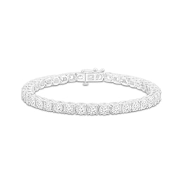 Lab-Created Diamonds by KAY Tennis Bracelet 7 ct tw 10K White Gold 7.25&quot;