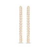 Thumbnail Image 1 of Unstoppable Love Diamond Double Hoop Earrings 1/3 ct tw 10K Yellow Gold