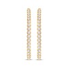 Thumbnail Image 1 of Unstoppable Love Diamond Double Hoop Earrings 1/3 ct tw 10K Yellow Gold