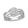 Thumbnail Image 0 of Diamond Accent Bypass Ring Sterling Silver