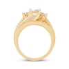 Thumbnail Image 2 of Adore Diamond Engagement Ring 1 ct tw Princess & Round 10K Yellow Gold