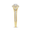 Thumbnail Image 2 of Threads of Love Round-Cut Diamond Engagement Ring 5/8 ct tw 14K Yellow Gold