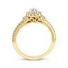 Thumbnail Image 3 of Threads of Love Round-Cut Diamond Engagement Ring 5/8 ct tw 14K Yellow Gold